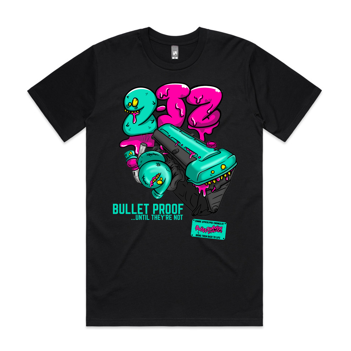 2jz Zombie Engine Tee Unisex Black