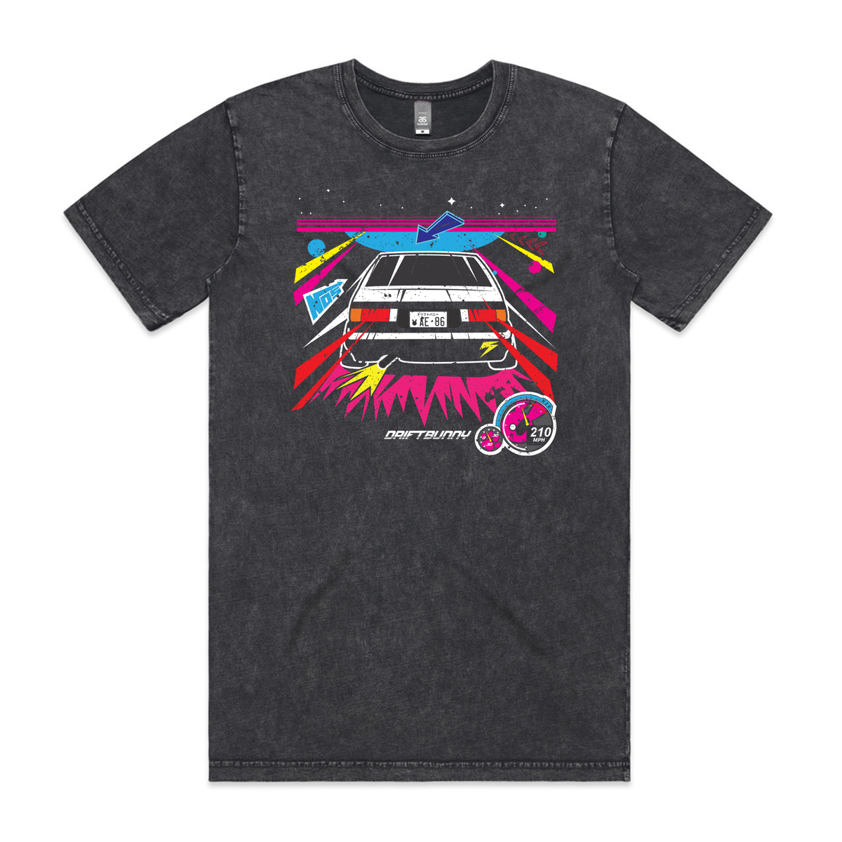 Gaming Nostalgia - Ae86 Stonewash Tee