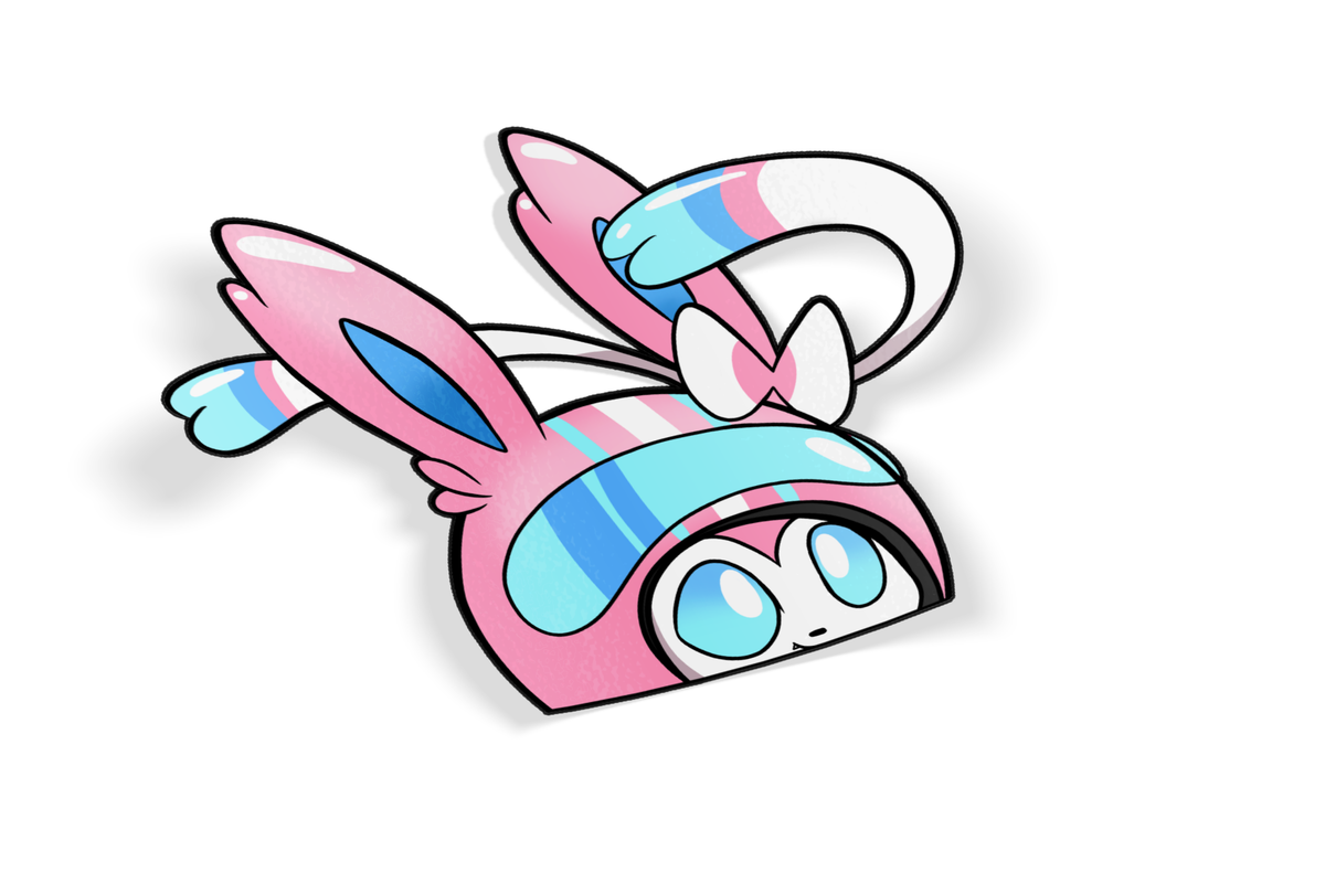 Cutie - Racer Peeker Stickers