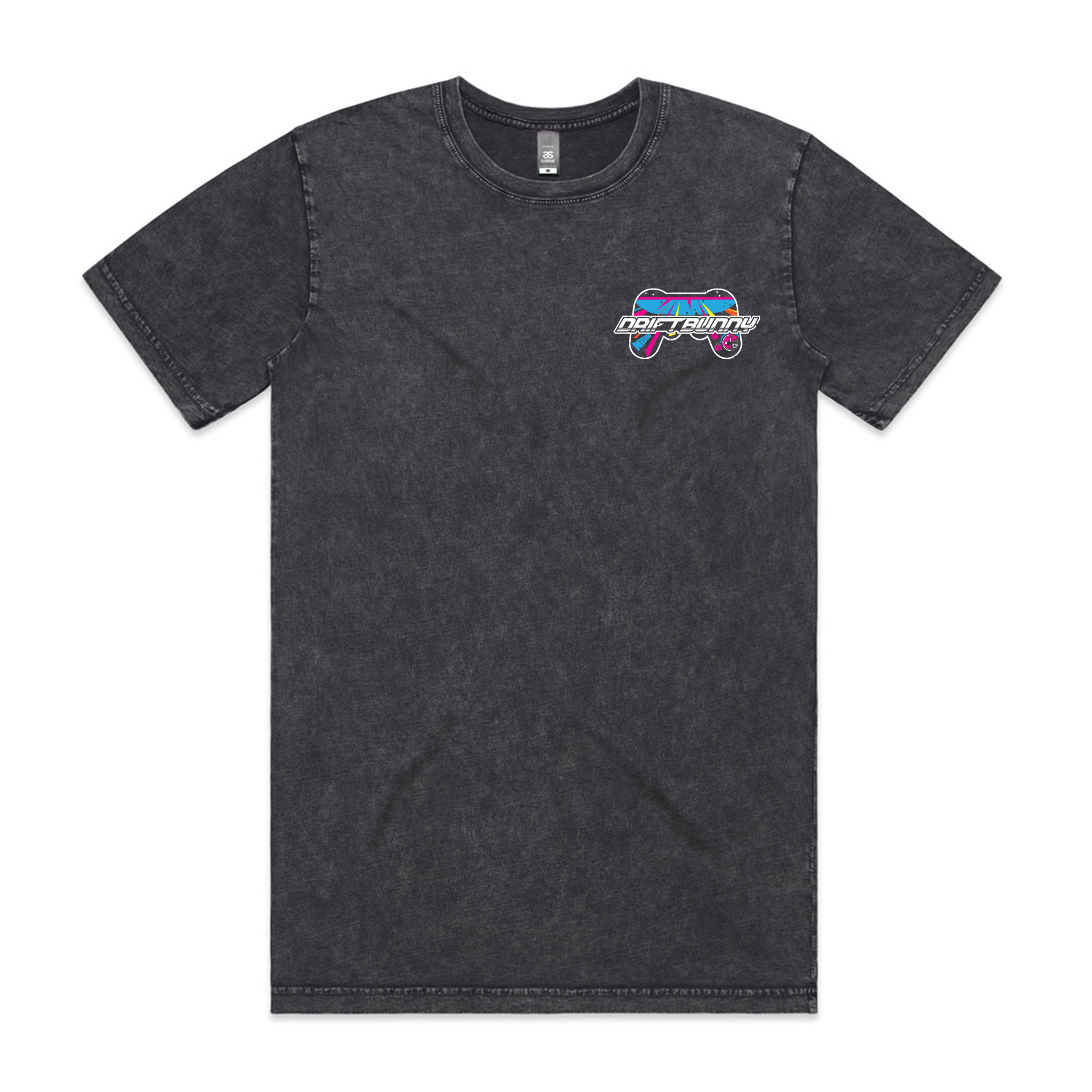 Gaming Nostalgia -Drift Miata rear Stonewash Tee