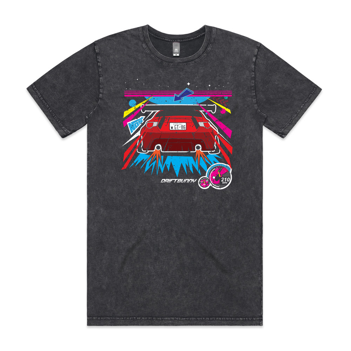 Gaming Nostalgia - gt86 Stonewash Tee