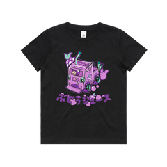 Kids Tee - Grape Juice Kei Car (Kids+youth sizes)