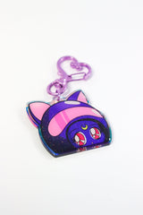 Racer Scouts Peekers Keyring - Racer Luna  Drift bunny decals